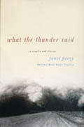 What the Thunder Said book cover